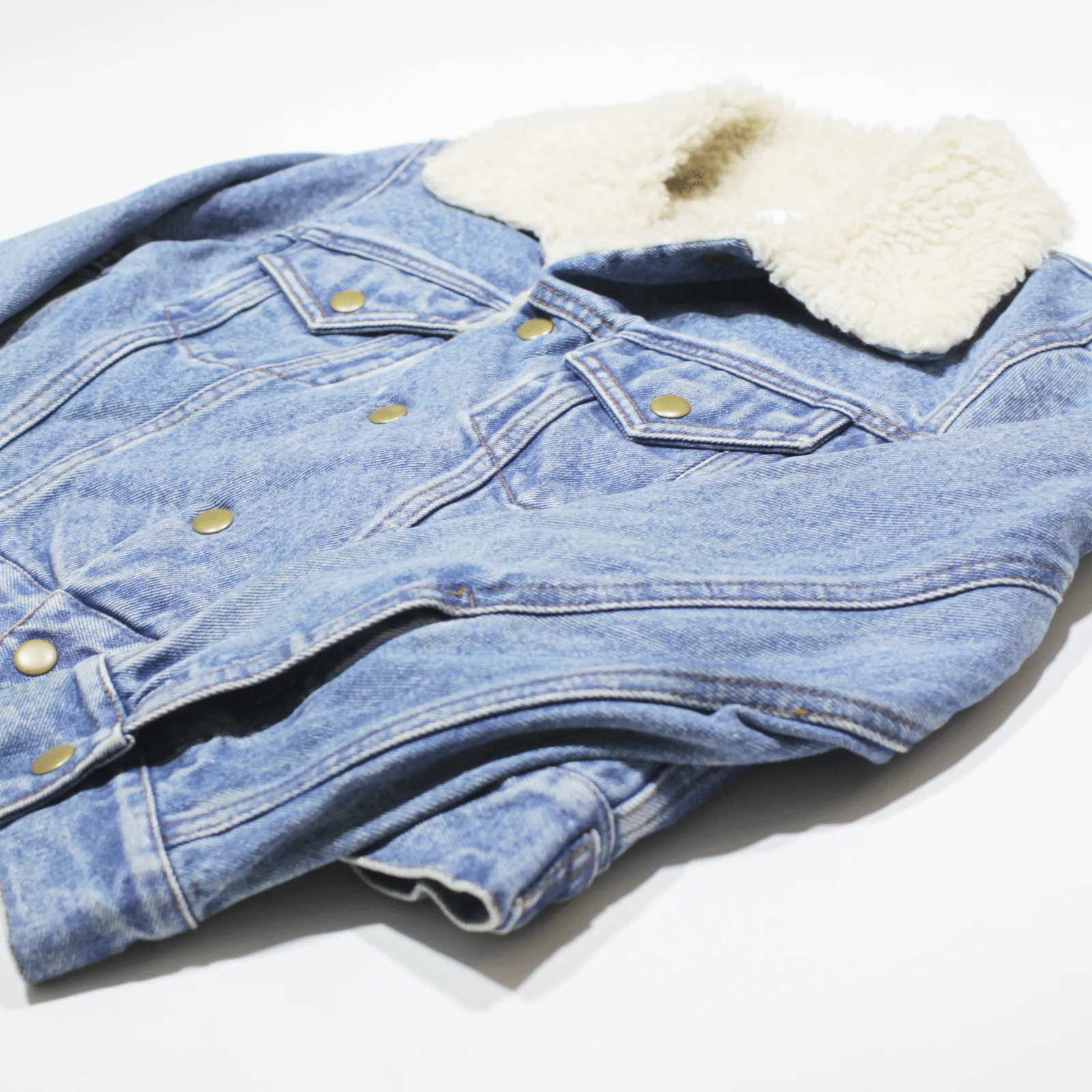 3.1 PHILLIP LIM Sherpa Lined Jacket Blue Mens S
