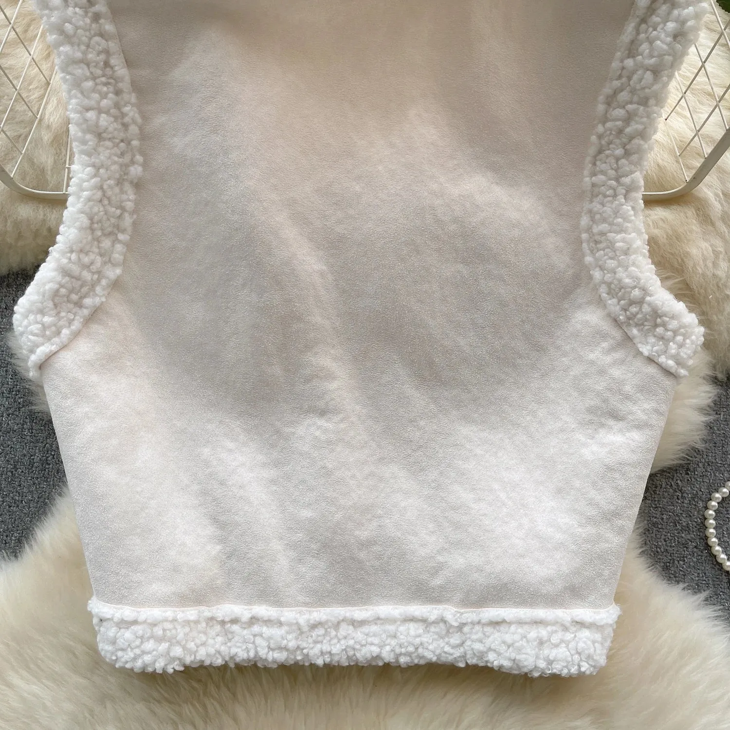 Autumn Winter Folk Vest Embroidered Outerwear