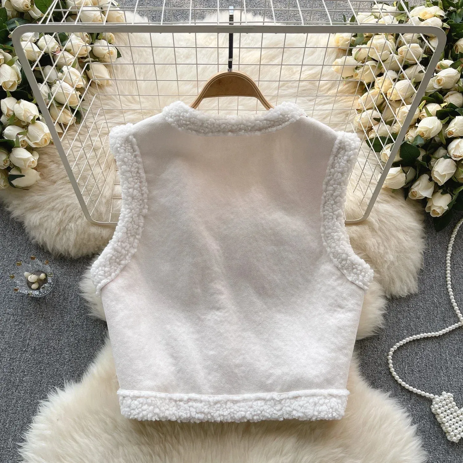 Autumn Winter Folk Vest Embroidered Outerwear