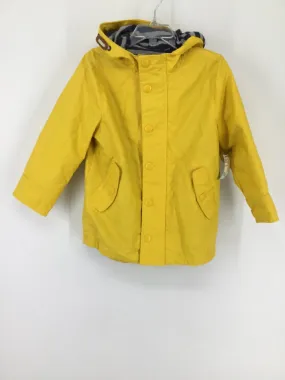 Baby Gap Child Size 4 Yellow Solid Raincoat - boys
