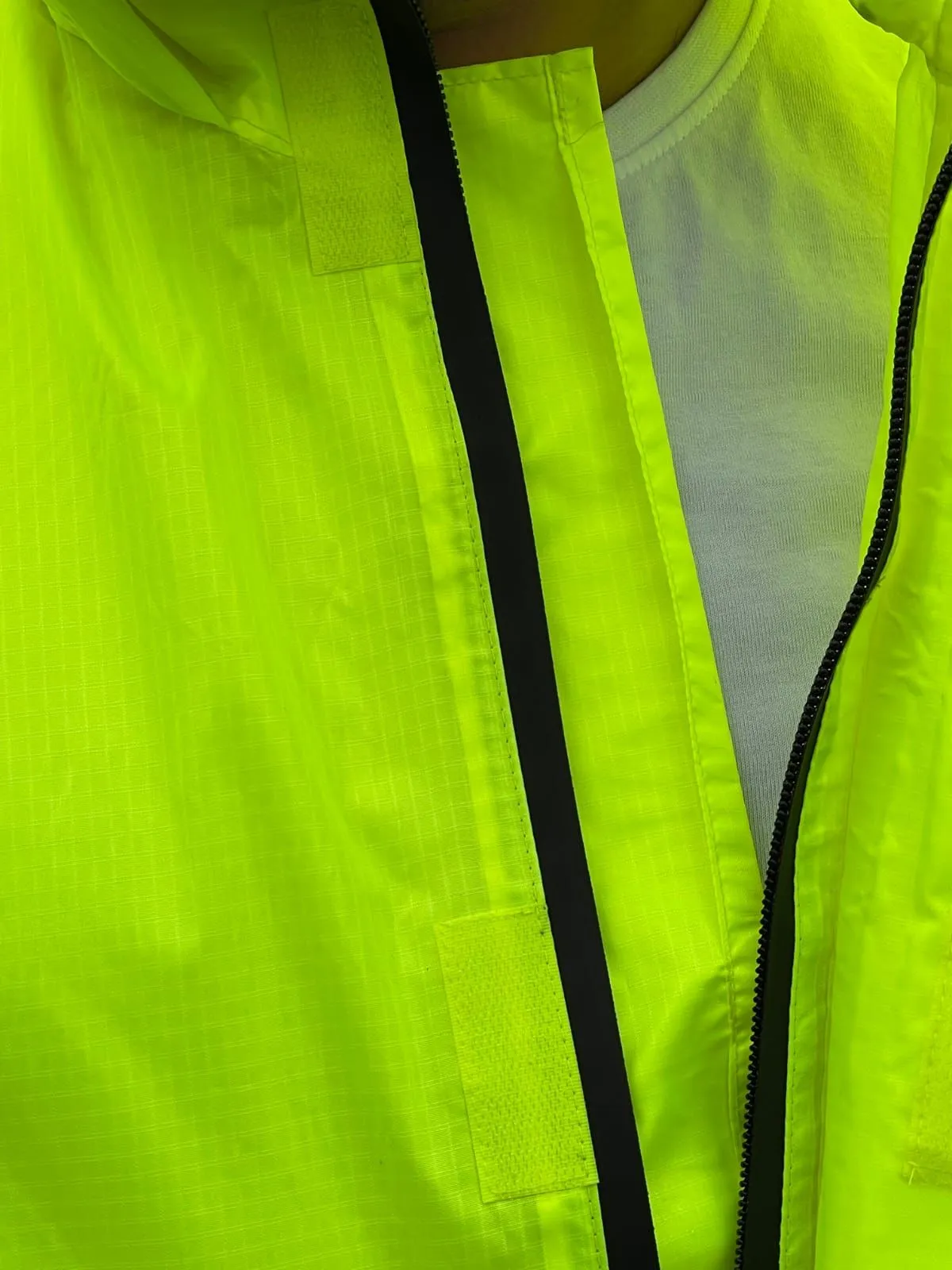 Bison Rain Jacket- Hi-Viz