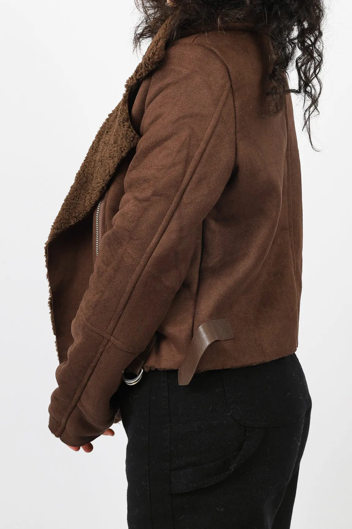 Blakely Fur Crop Jacket