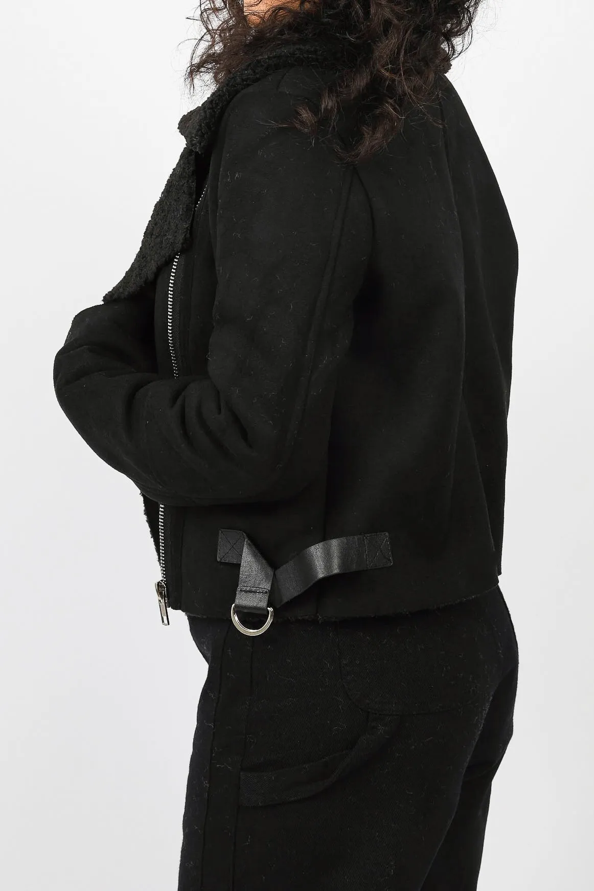 Blakely Fur Crop Jacket