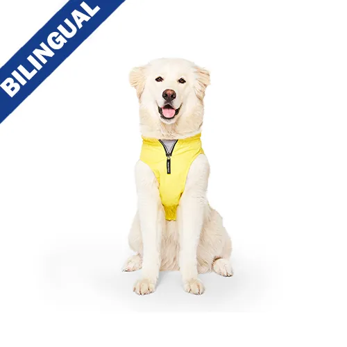 Canada Pooch® Grow-With-Me Raincoat Yellow