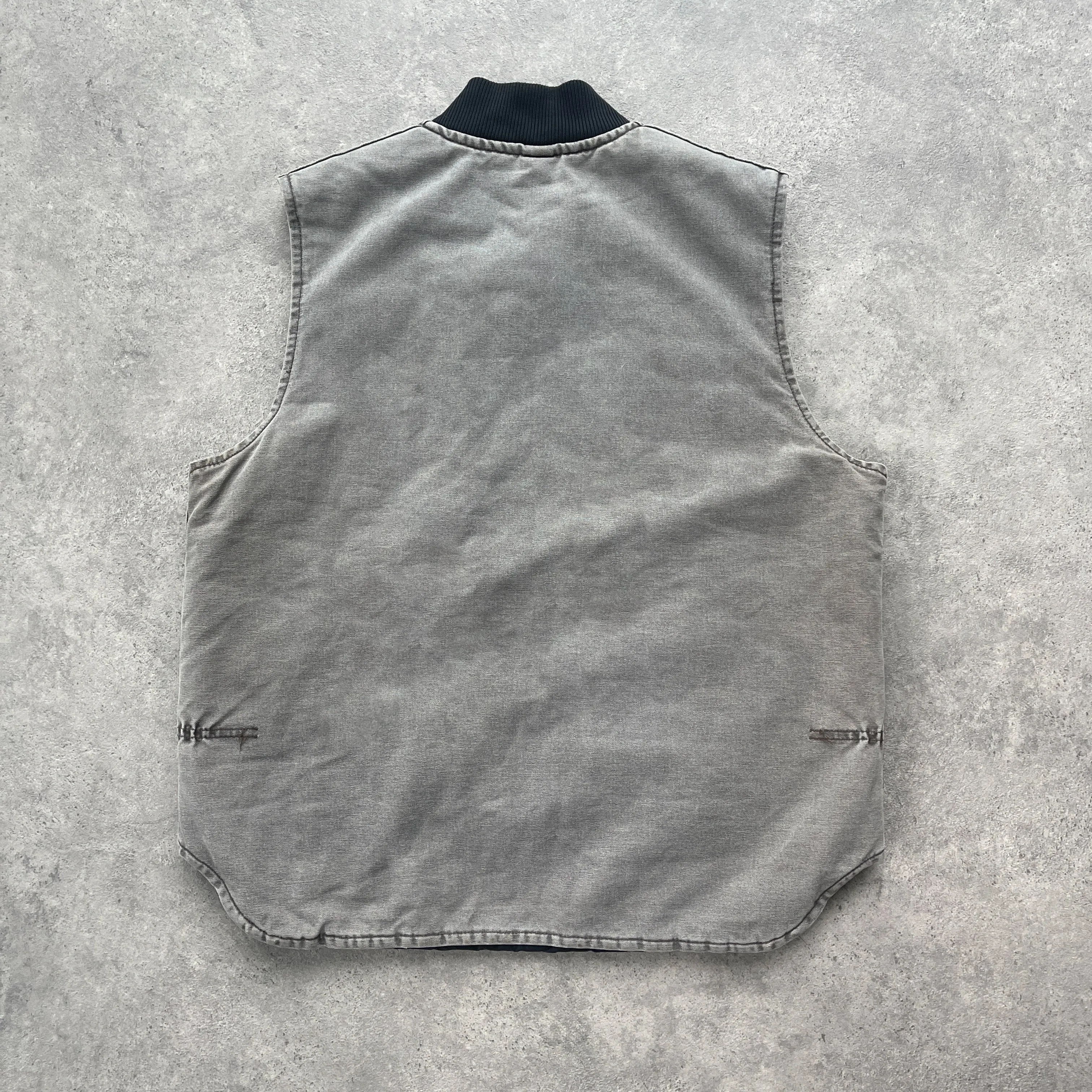 Carhartt 2000 heavyweight quilted vest jacket (L)