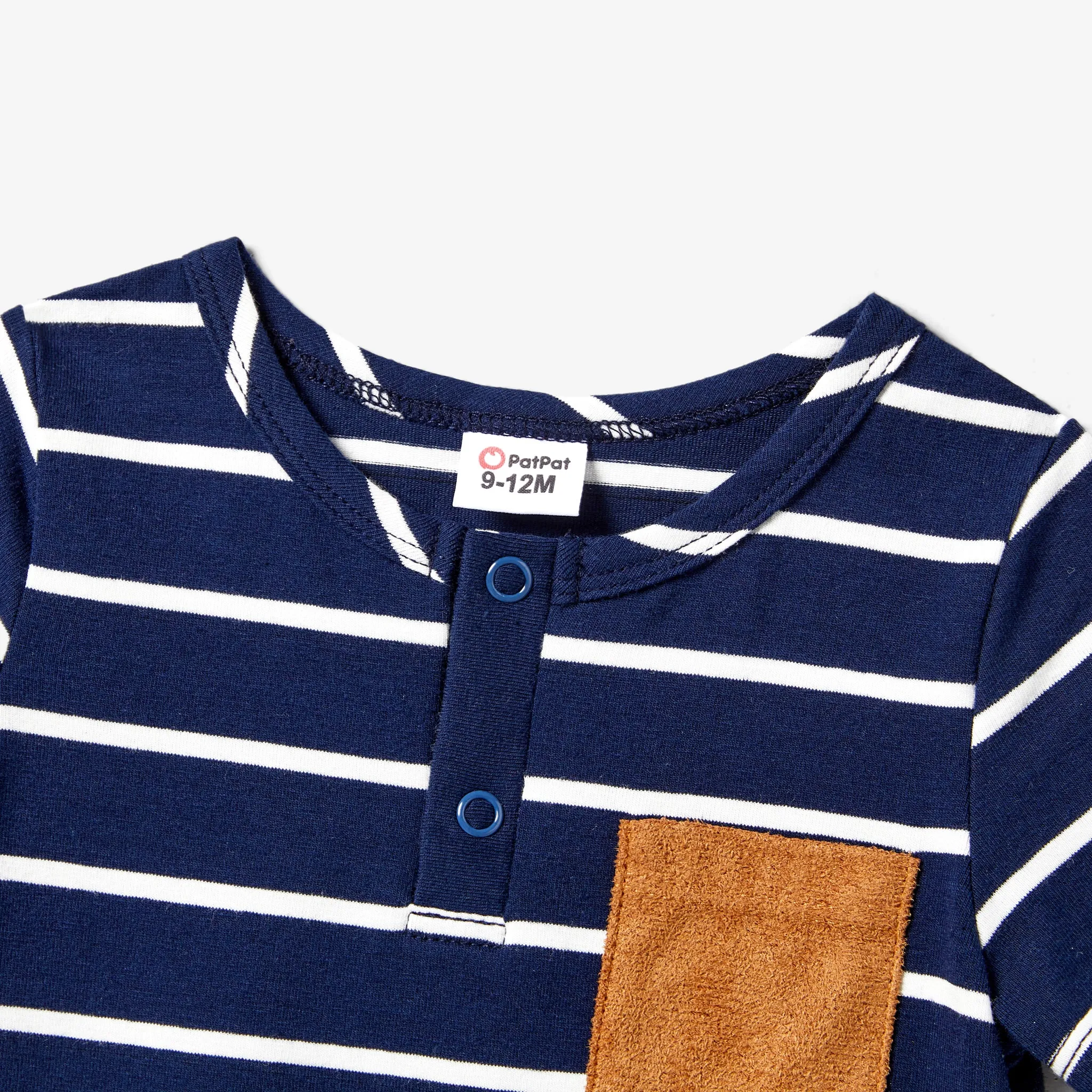 Family Matching Stripe T-shirt and Stripe Cotton Crisscross Bodycon Knitted Off-Shoulder Dress Sets