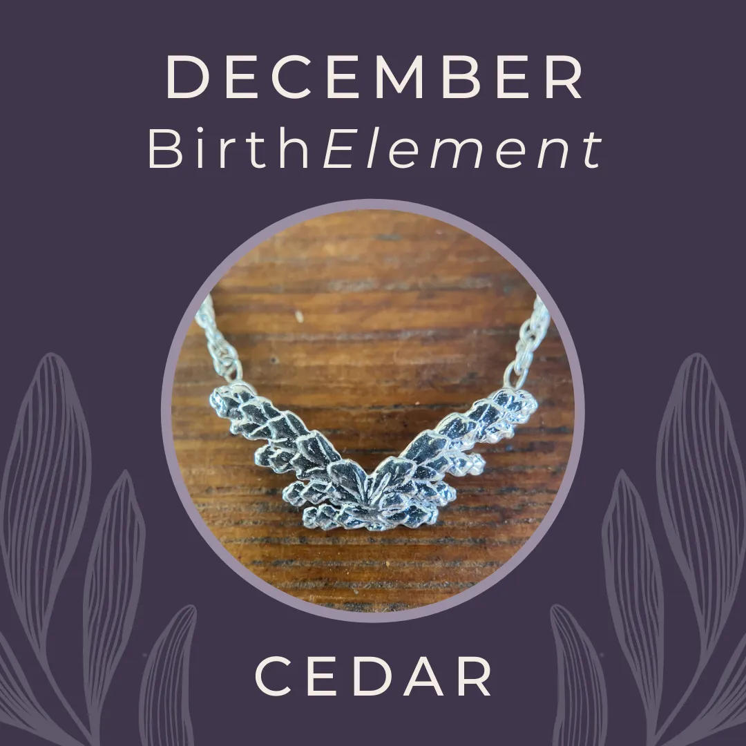 Flutter Cedar Leaf Butterfly Necklace