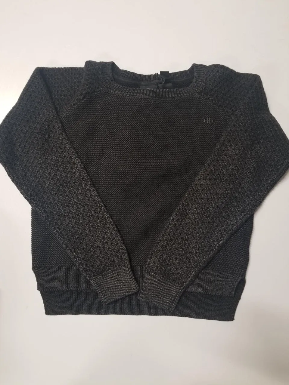 Harley-Davidson chandail à ourlet bas pour femme noir