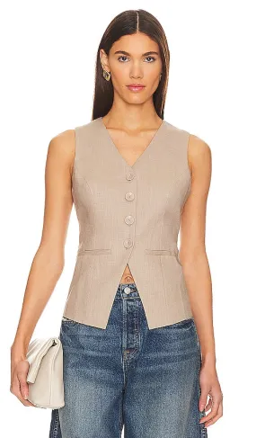 HEARTLOOM Silvie Vest in Tan