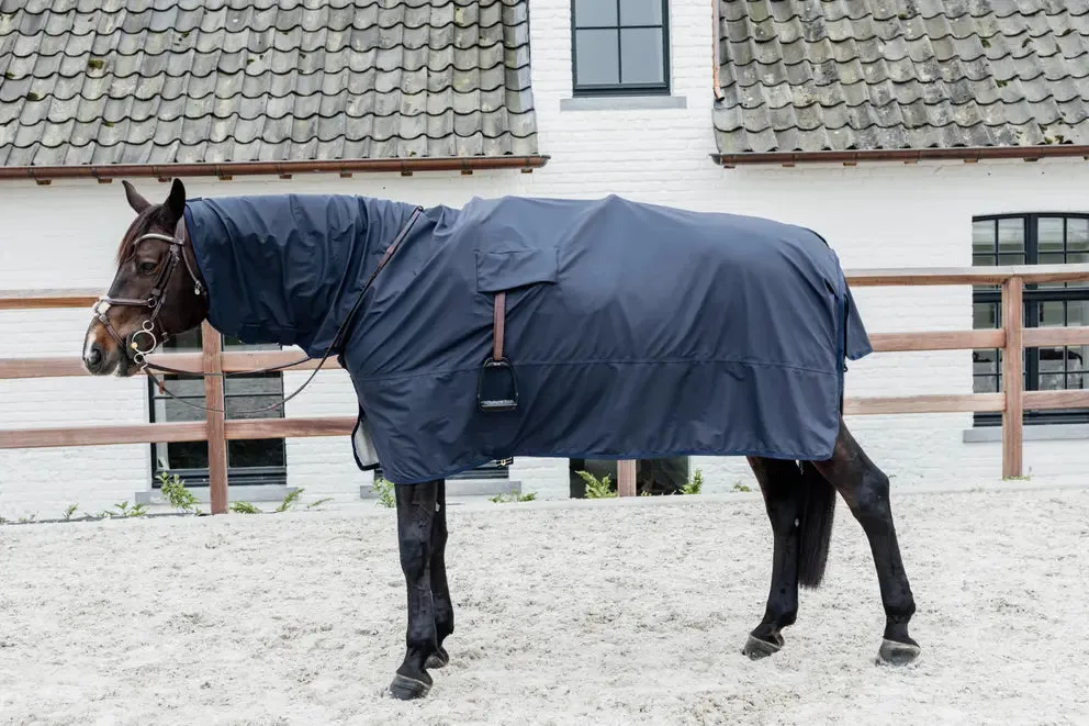 Horse Raincoat Hurricane with Stirrup Holes