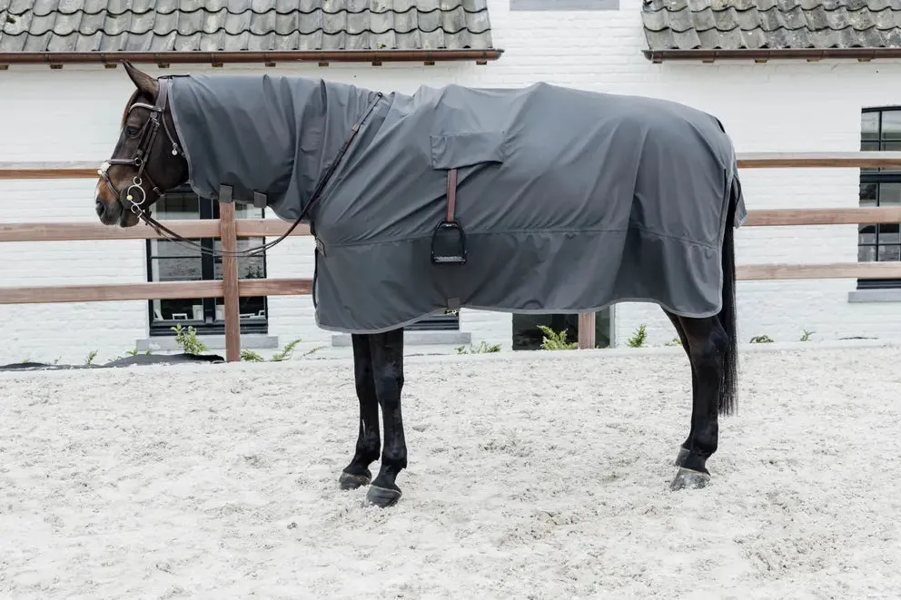 Horse Raincoat Hurricane with Stirrup Holes