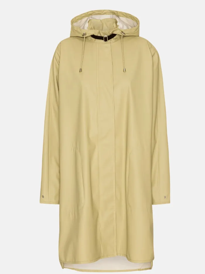 Ilse Jacobsen Raincoat Olive Grass RAIN71 459