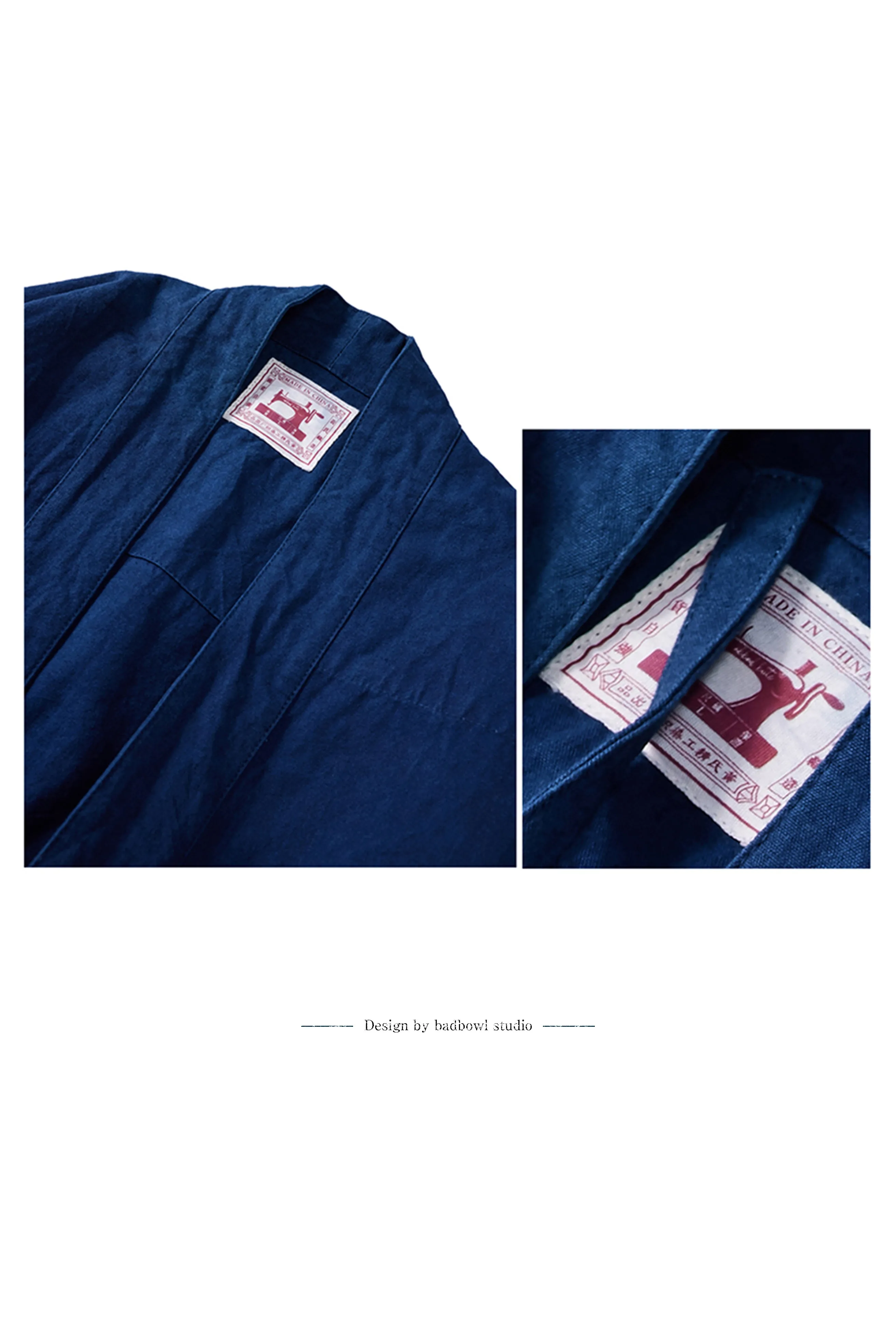 Indigo Narrow Cuff Jacket