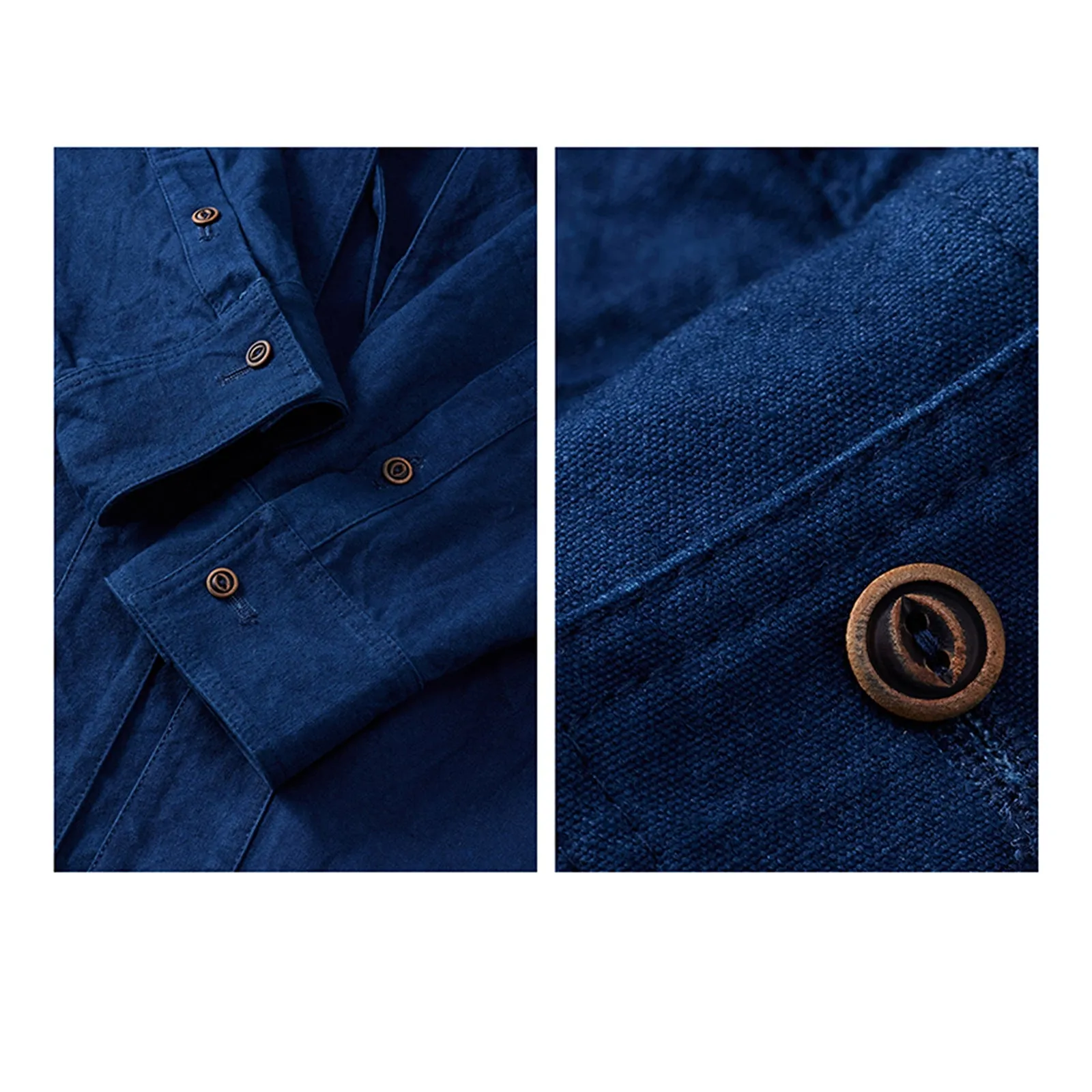 Indigo Narrow Cuff Jacket