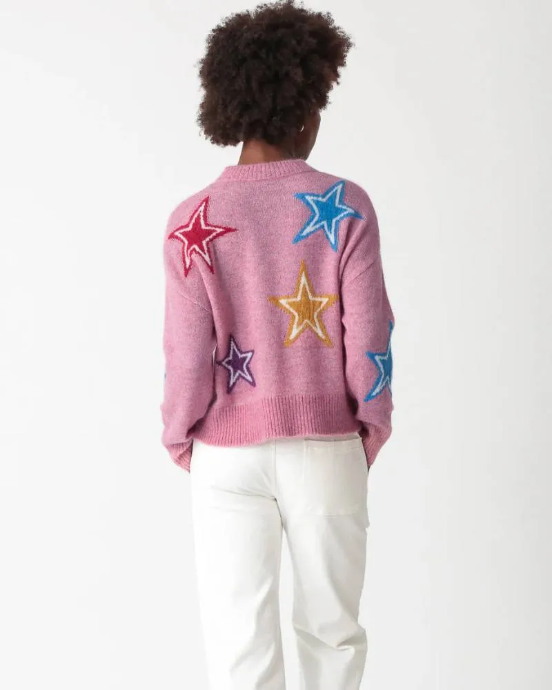 Leah Sweater - Star Pink