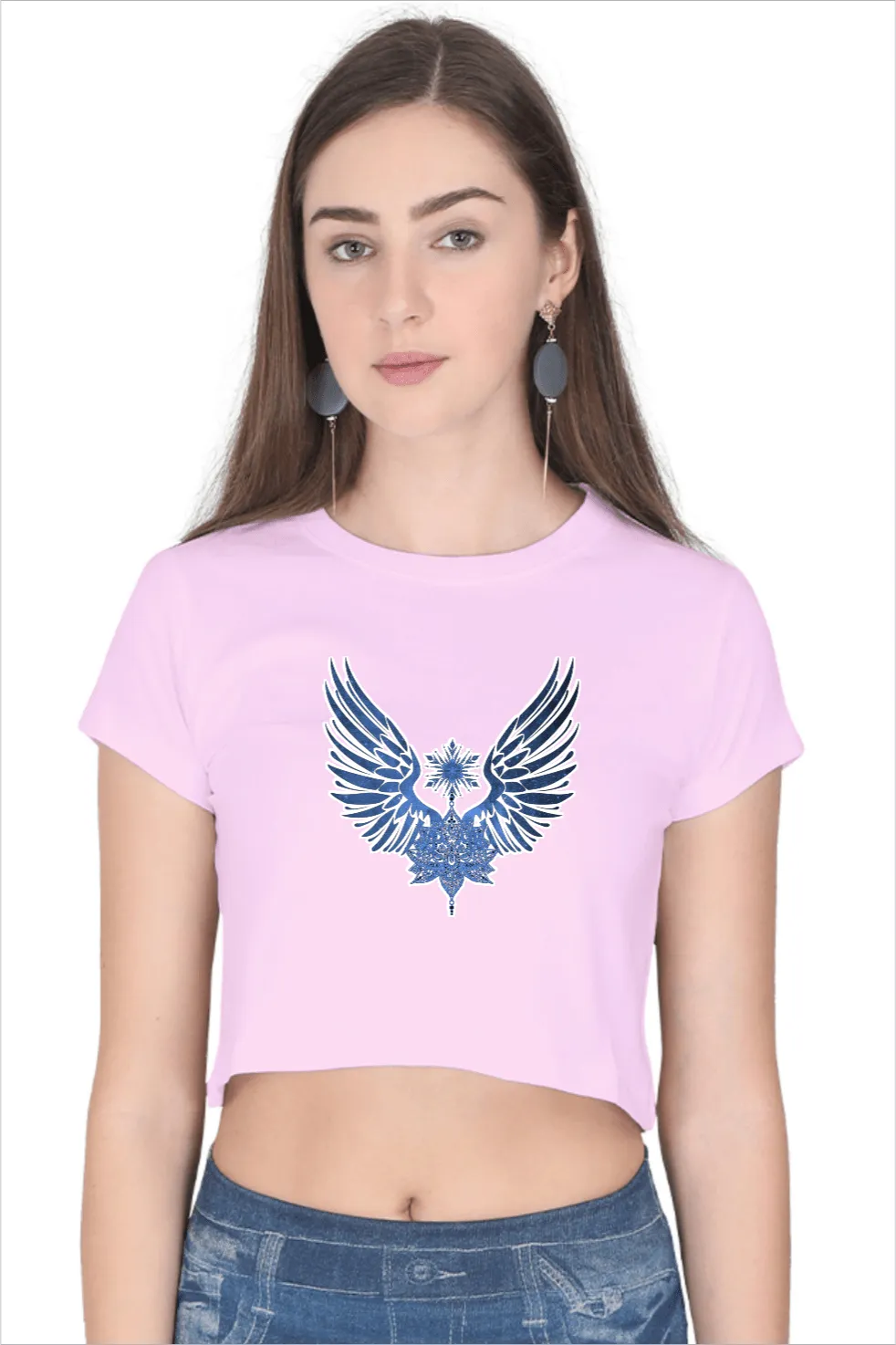 Magic Wings Crop Top T Shirt C09