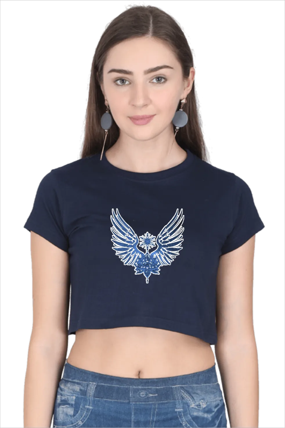 Magic Wings Crop Top T Shirt C09
