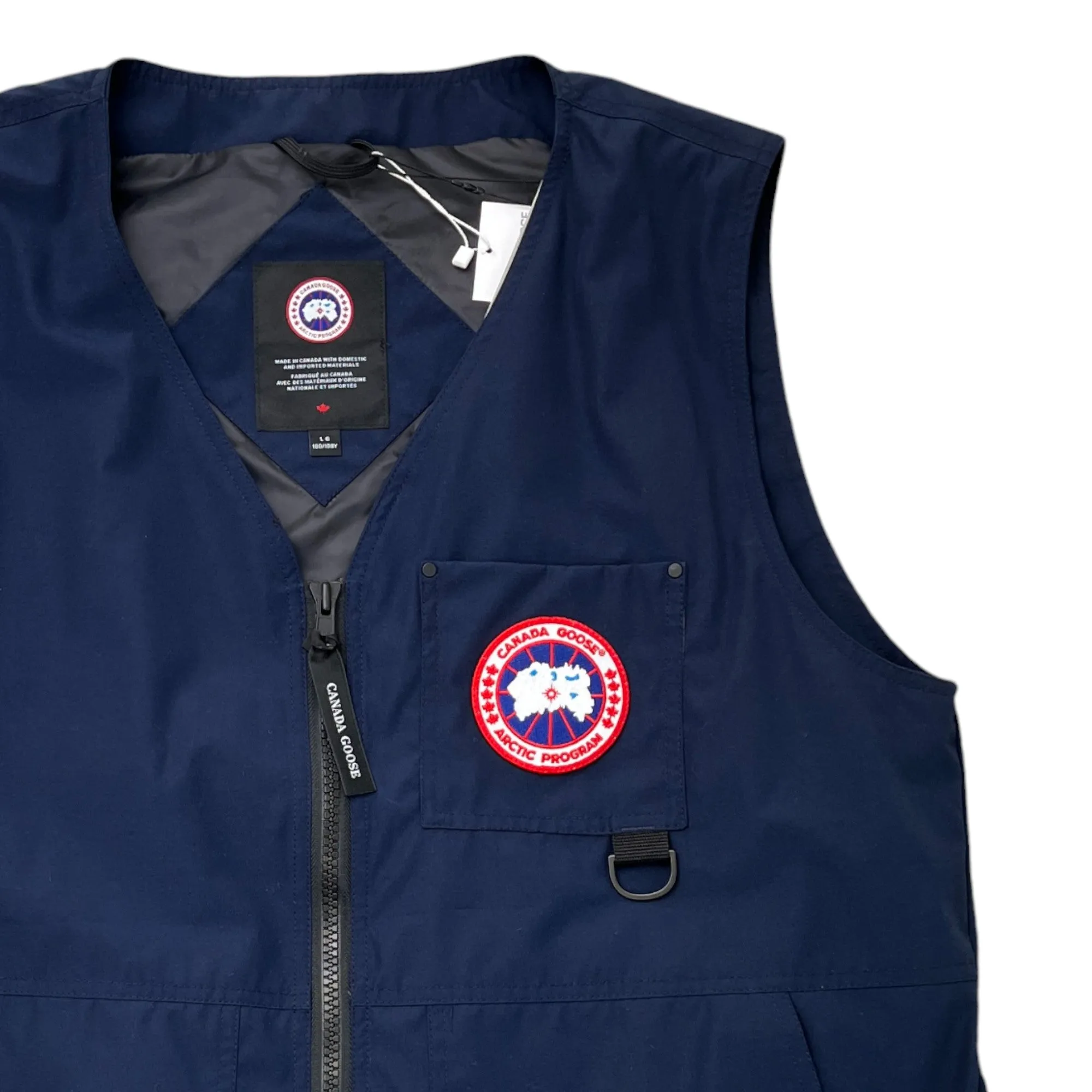 Men's Canmore Vest Gilet Navy Size L