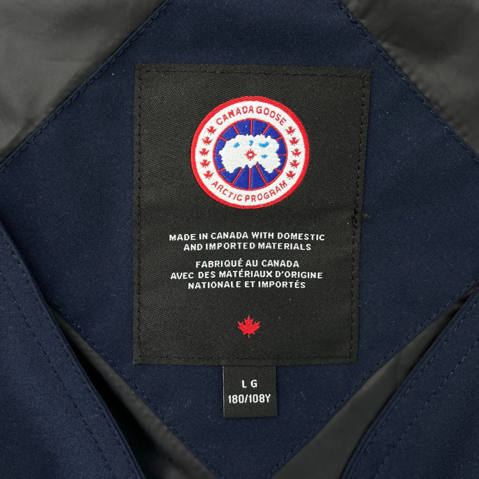 Men's Canmore Vest Gilet Navy Size L