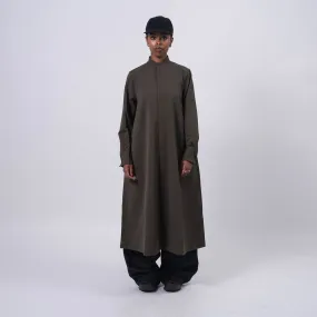 [NANAMICA] ALPHADRY SHIRT DRESS _ OLIVE