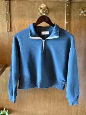 Navy Regina Quarter Zip