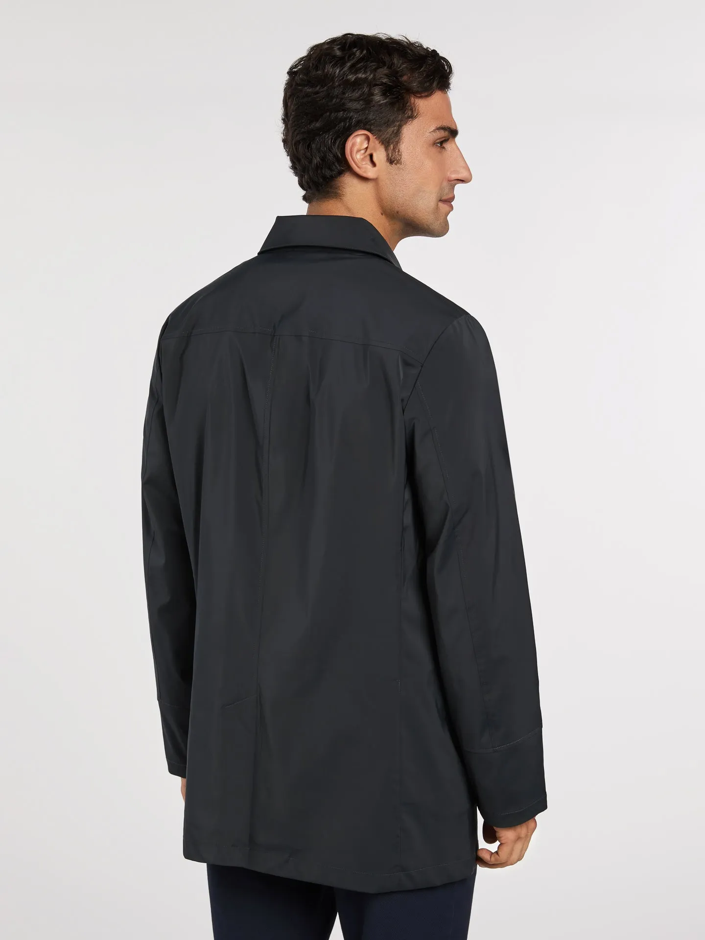 Packable raincoat