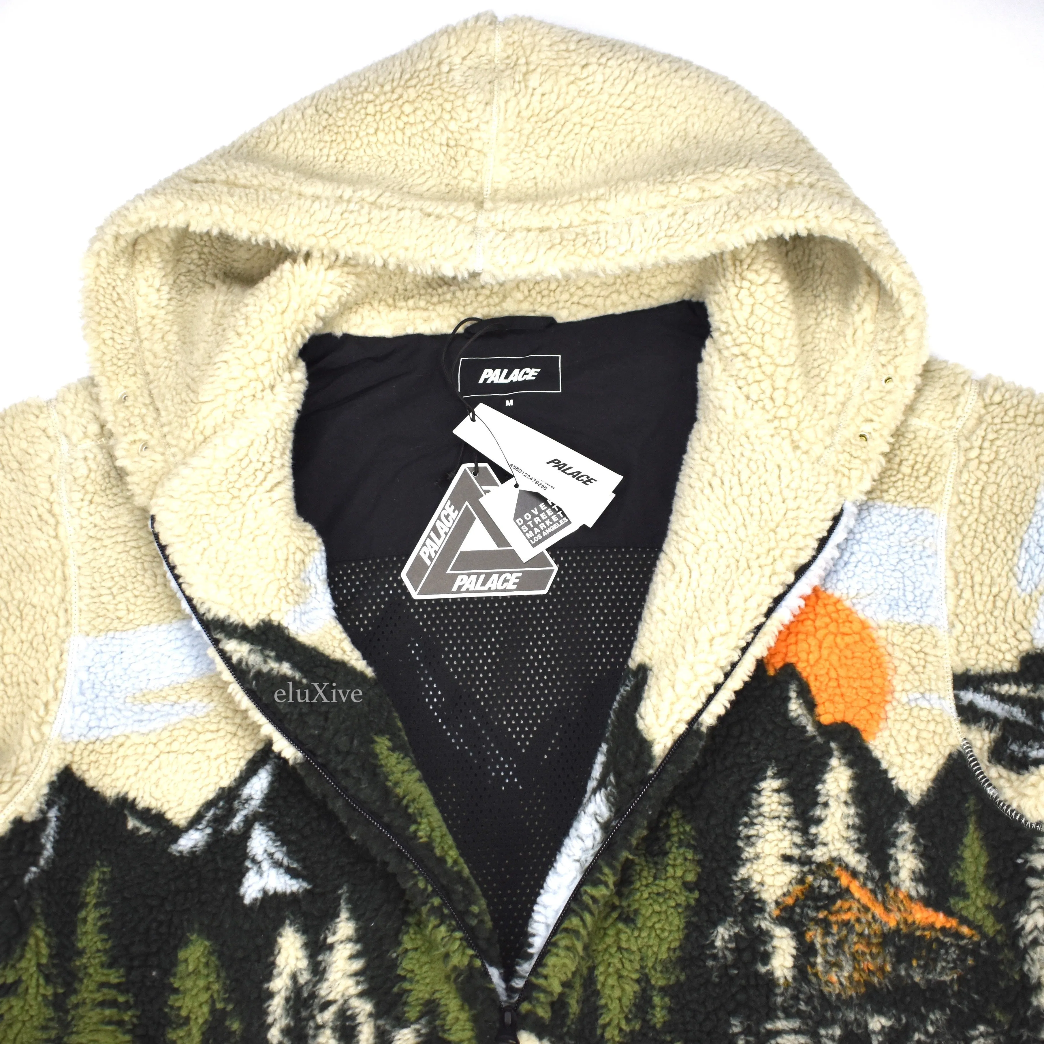 Palace - Palaska Knit Fleece Hoodie