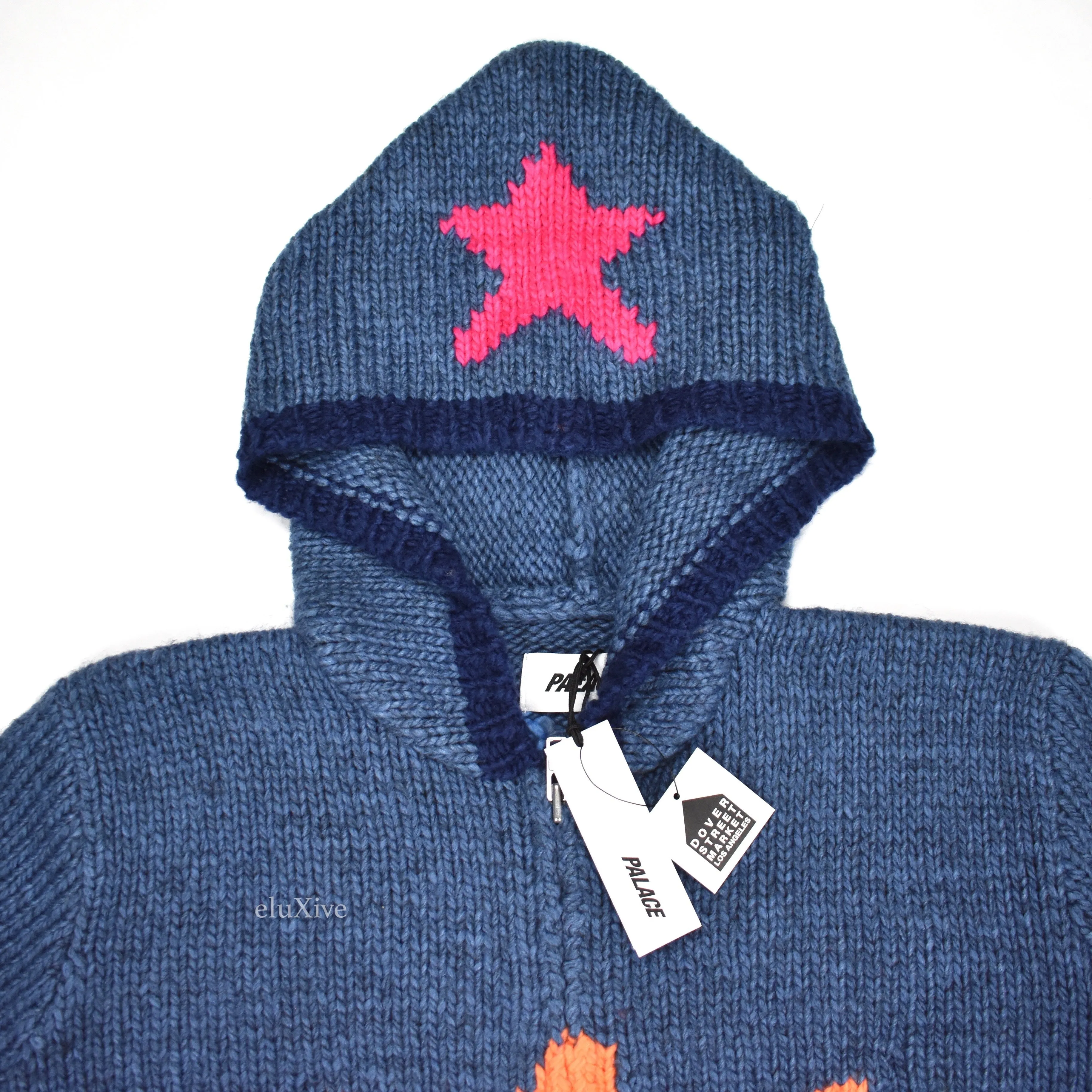Palace - 'Soap Dodger' Sun Knit Logo Hoodie