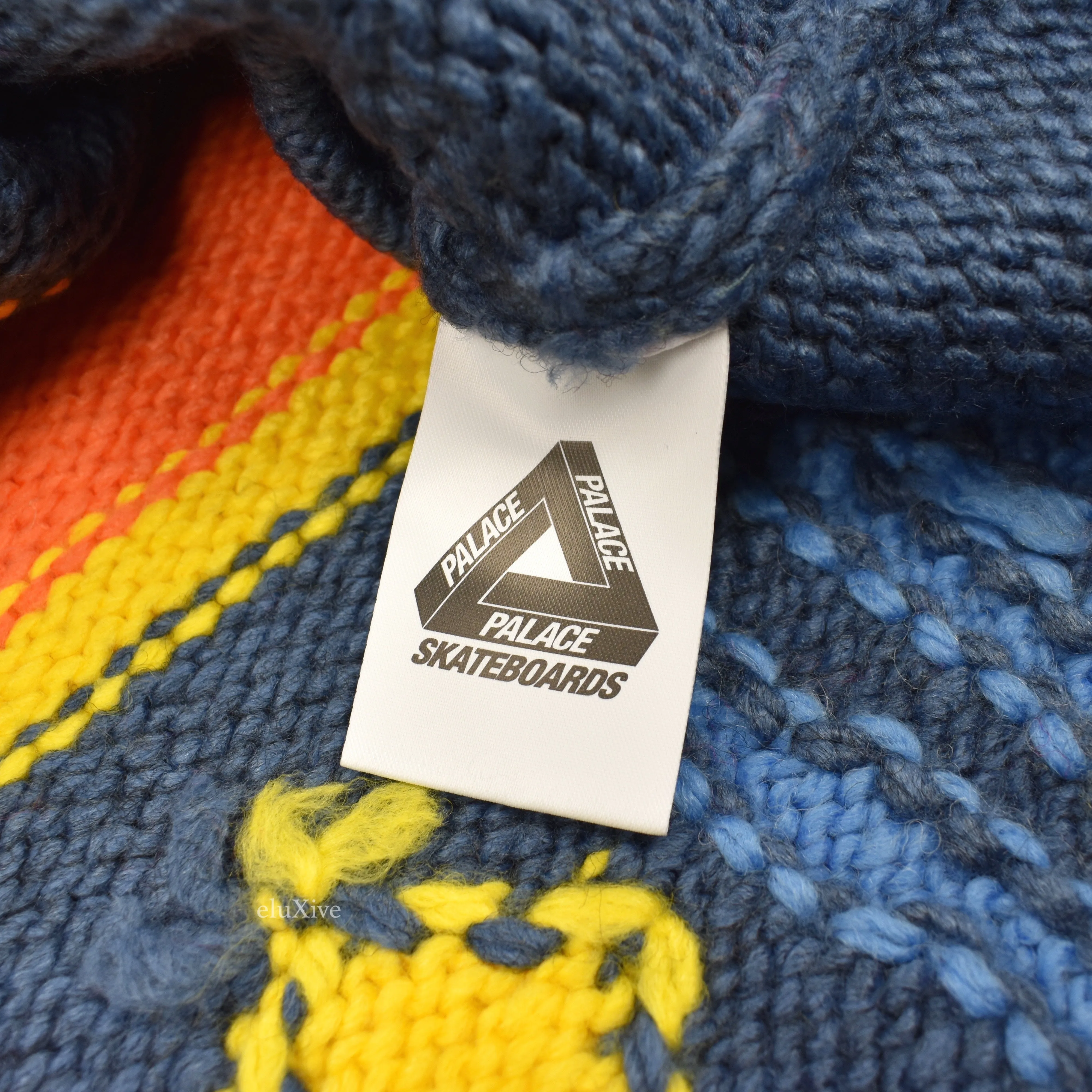 Palace - 'Soap Dodger' Sun Knit Logo Hoodie