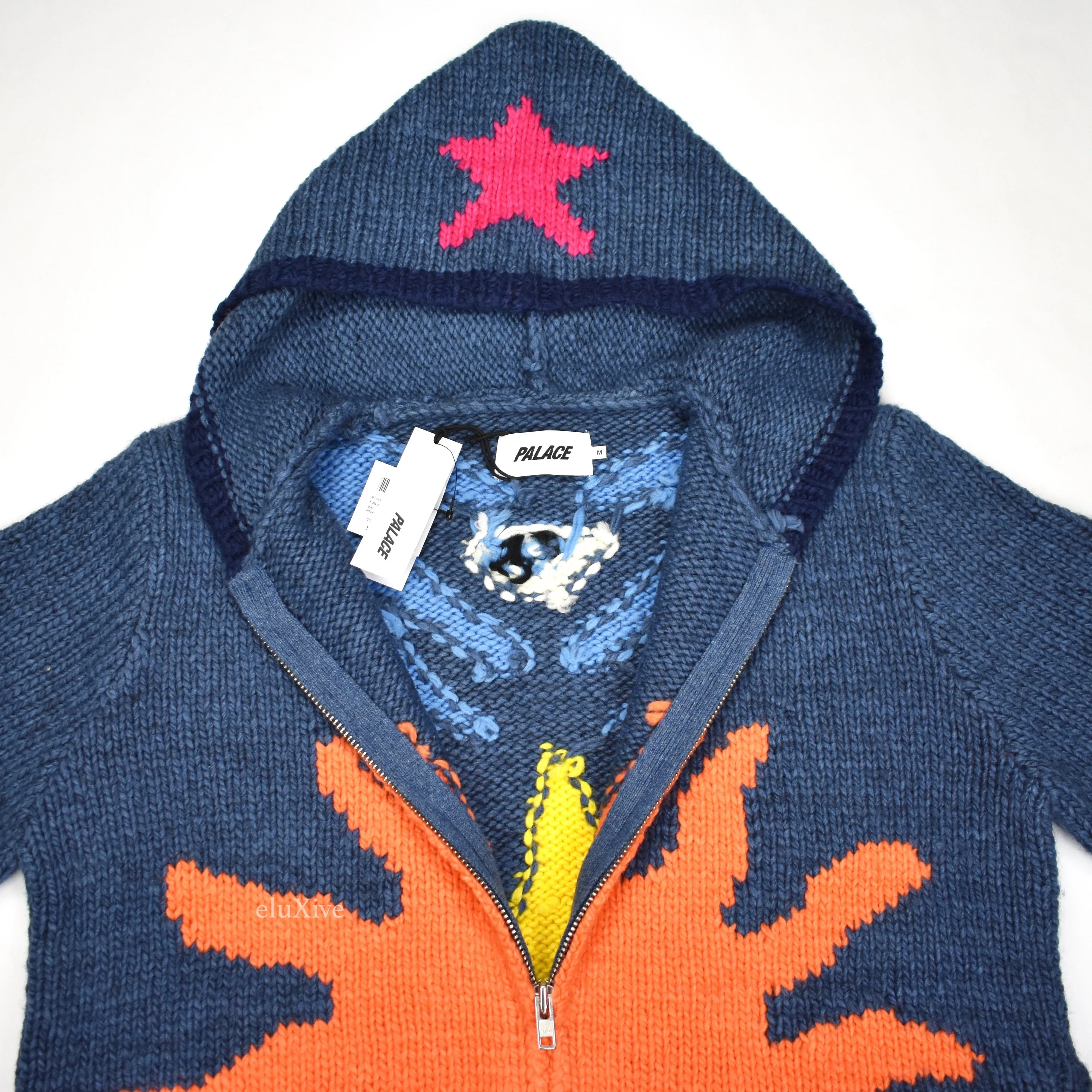 Palace - 'Soap Dodger' Sun Knit Logo Hoodie
