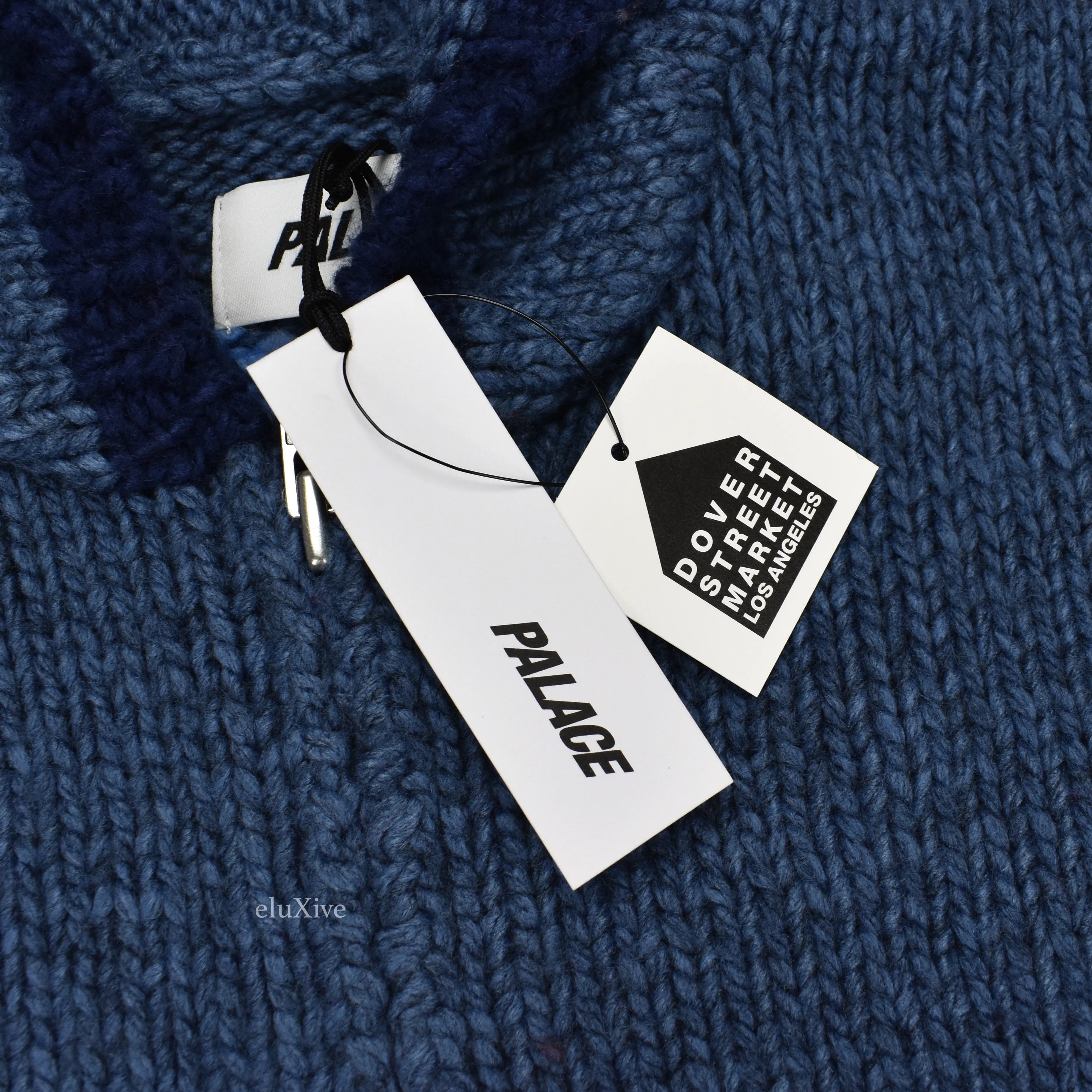 Palace - 'Soap Dodger' Sun Knit Logo Hoodie