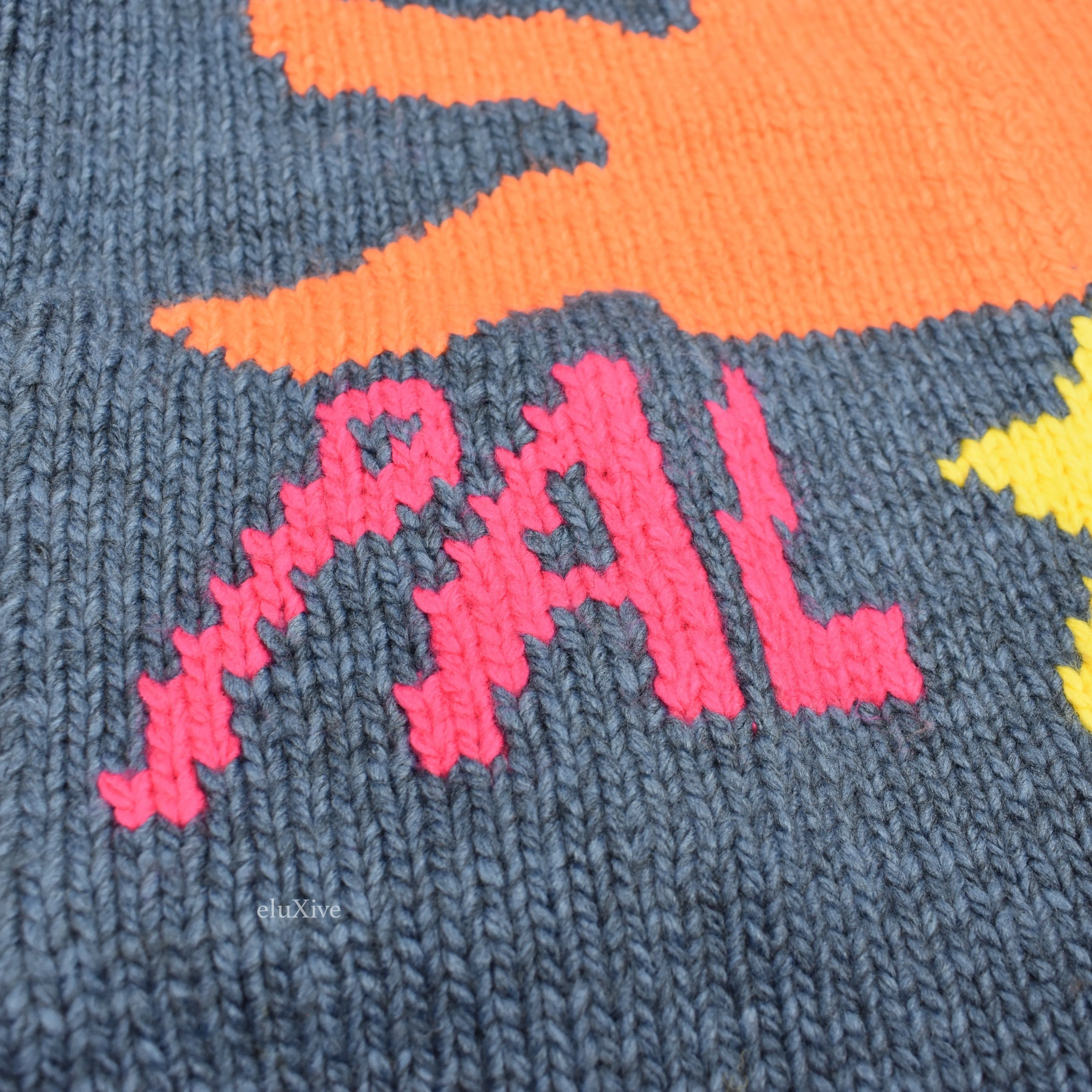 Palace - 'Soap Dodger' Sun Knit Logo Hoodie