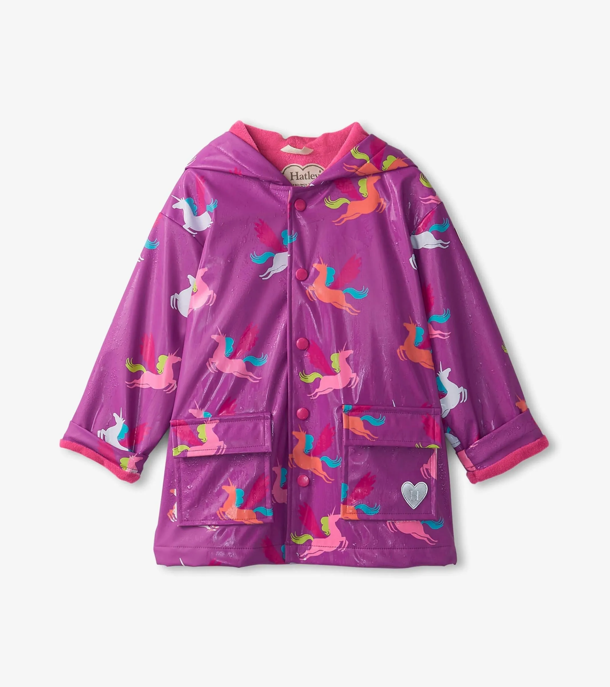 Pretty Pegasus Colour Changing Raincoat