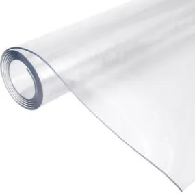 PVC Table Cover Clear 520gsm 1.5mx1m Sheeting