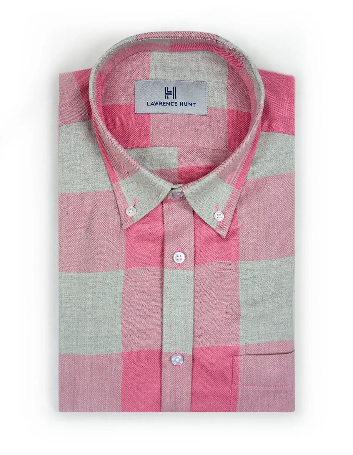 "Charlotte" - Pink & Gray: FEATHERWEIGHT