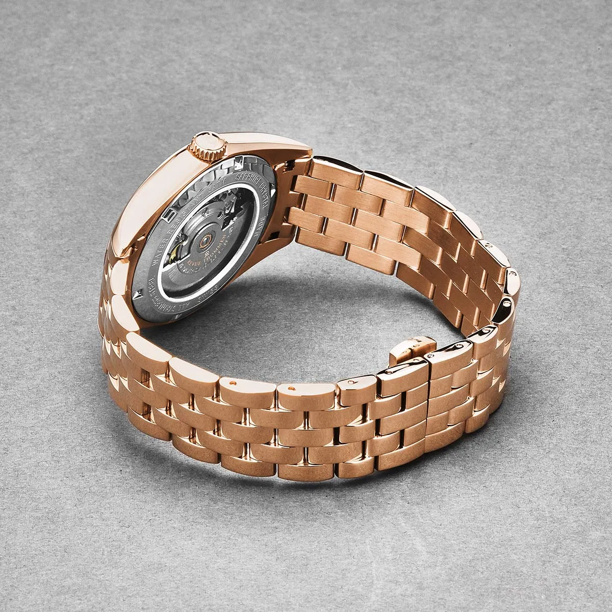 Revue Thommen Men's 'Heritage' Grey Dial Stainless Steel Bracelet Automatic Watch 21010.2162