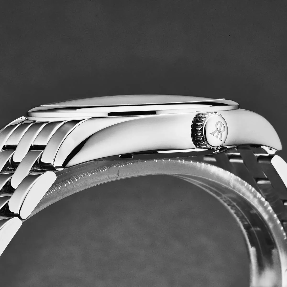 Revue Thommen Men's 'Heritage' Salmon Dial Stainless Steel Bracelet Automatic Watch 21010.2139