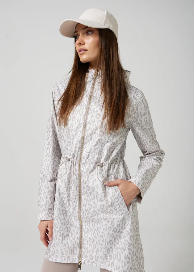 Safari Leopard Raincoat