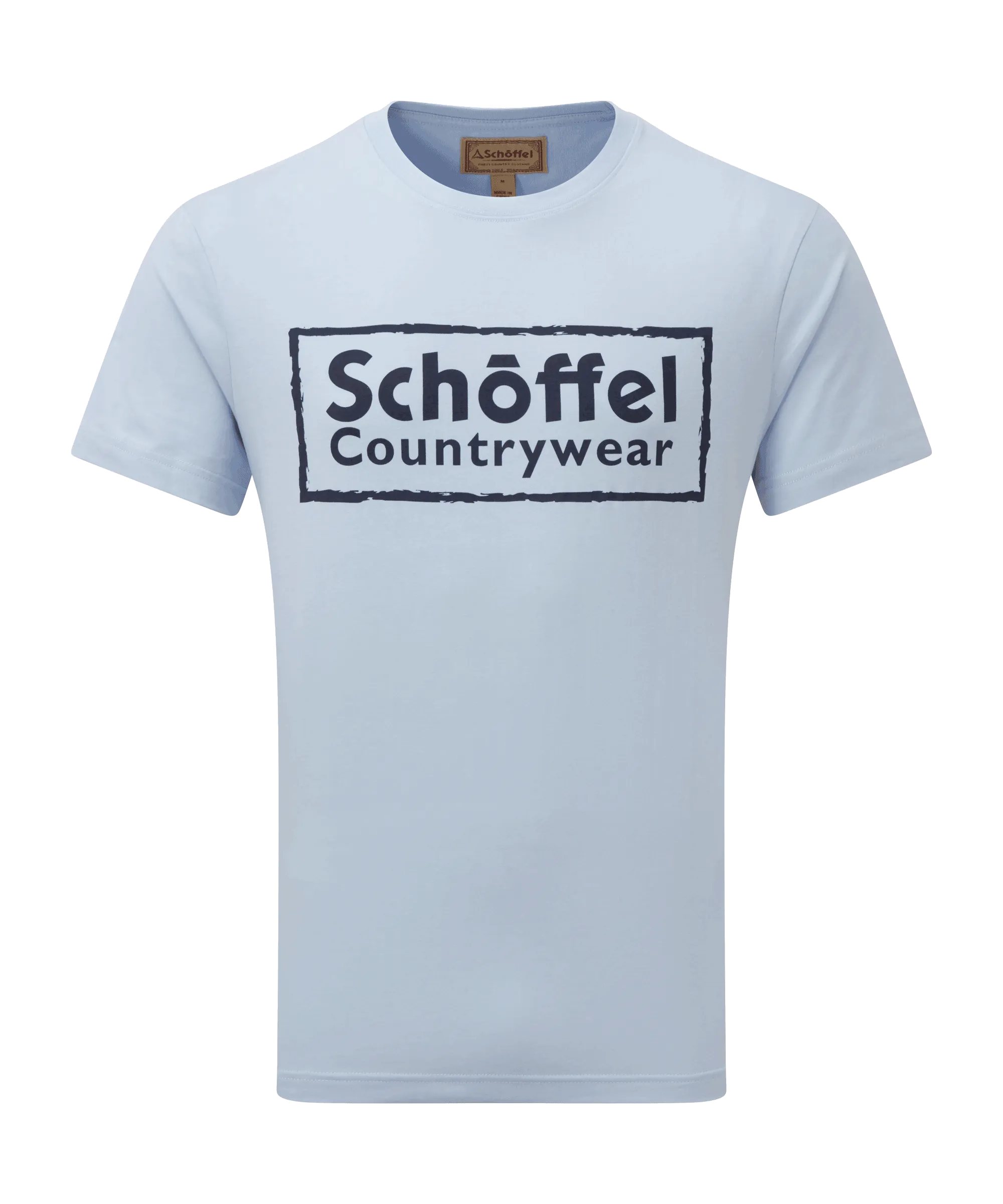 Schoffel Heritage T Shirt - Pale Blue