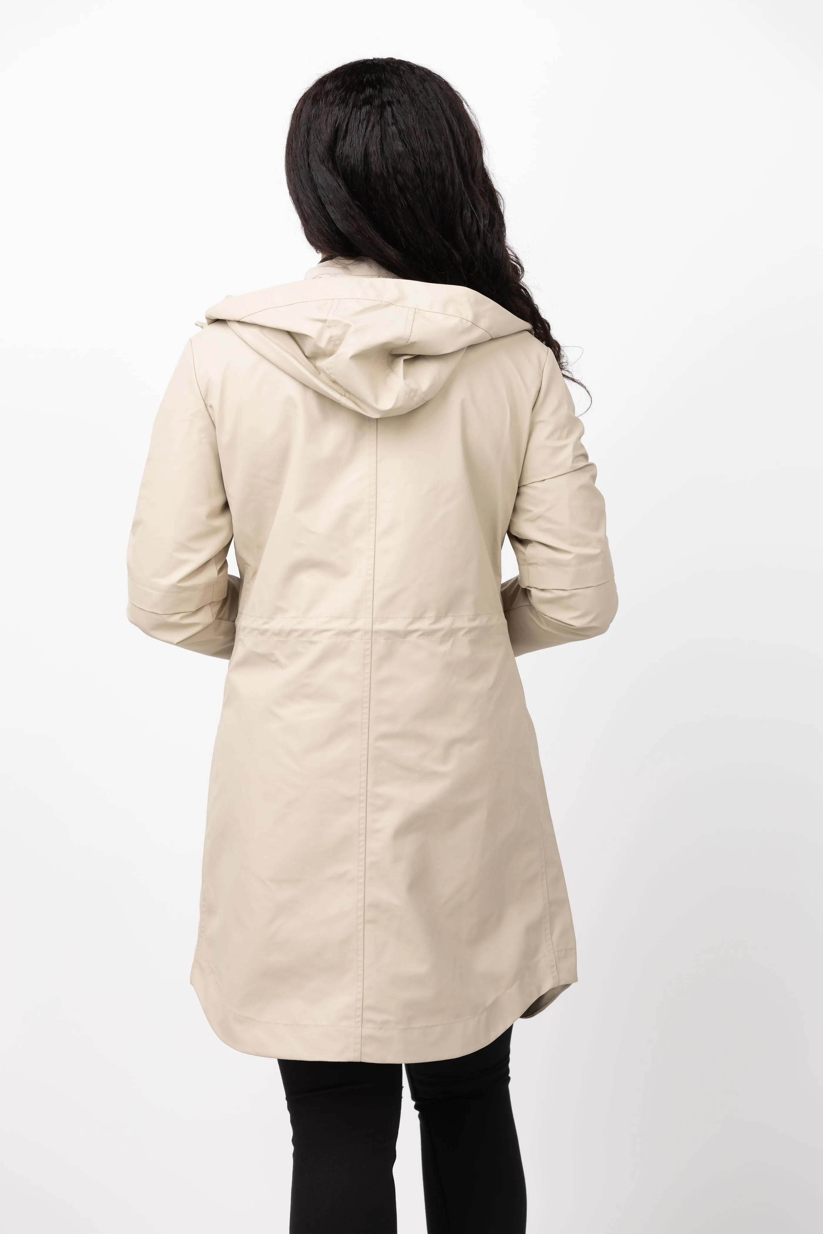 Soia & Kyo Sophie Waterproof Raincoat in Hush