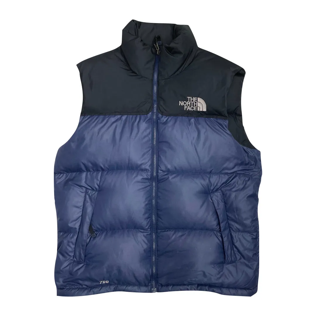 The North Face Navy Gilet Puffer Jacket DAMAGED