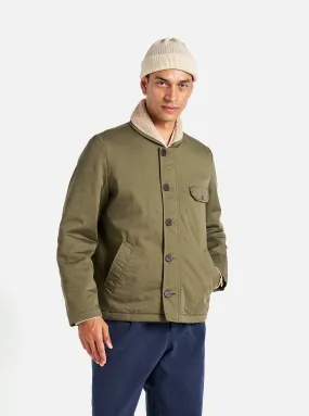 Universal Works N1 Jacket in Light Olive Twill