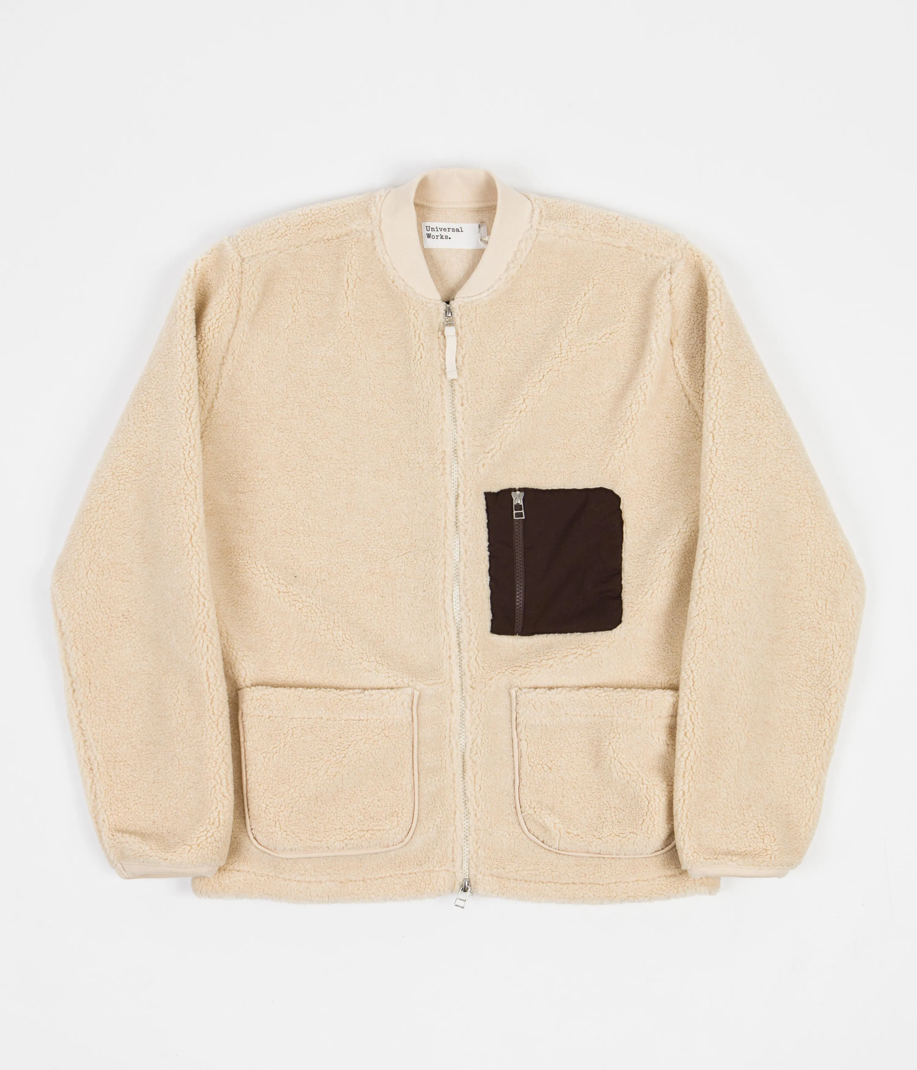 Universal Works Zip Jacket - Ecru