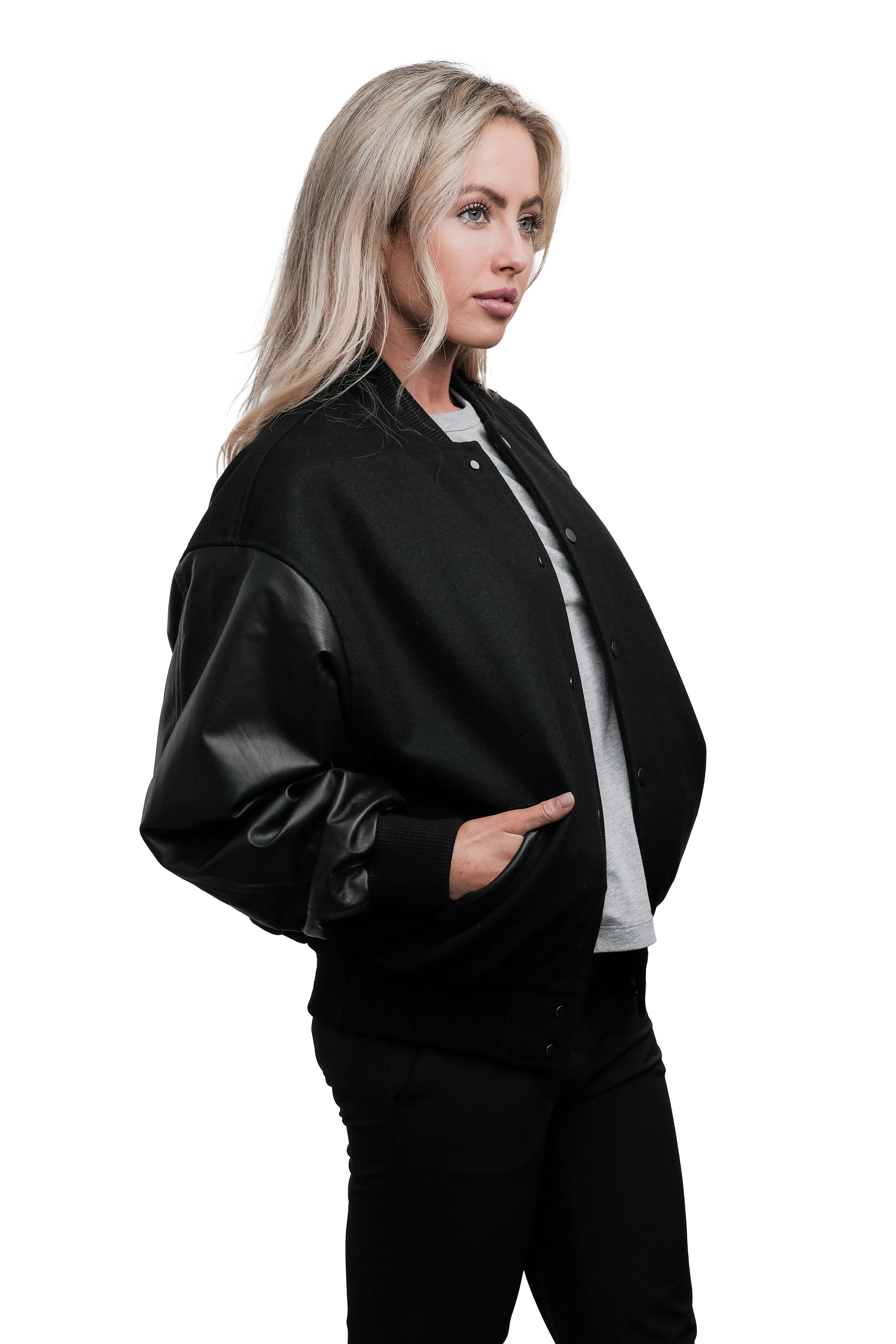 Varsity Teton Unisex Letterman