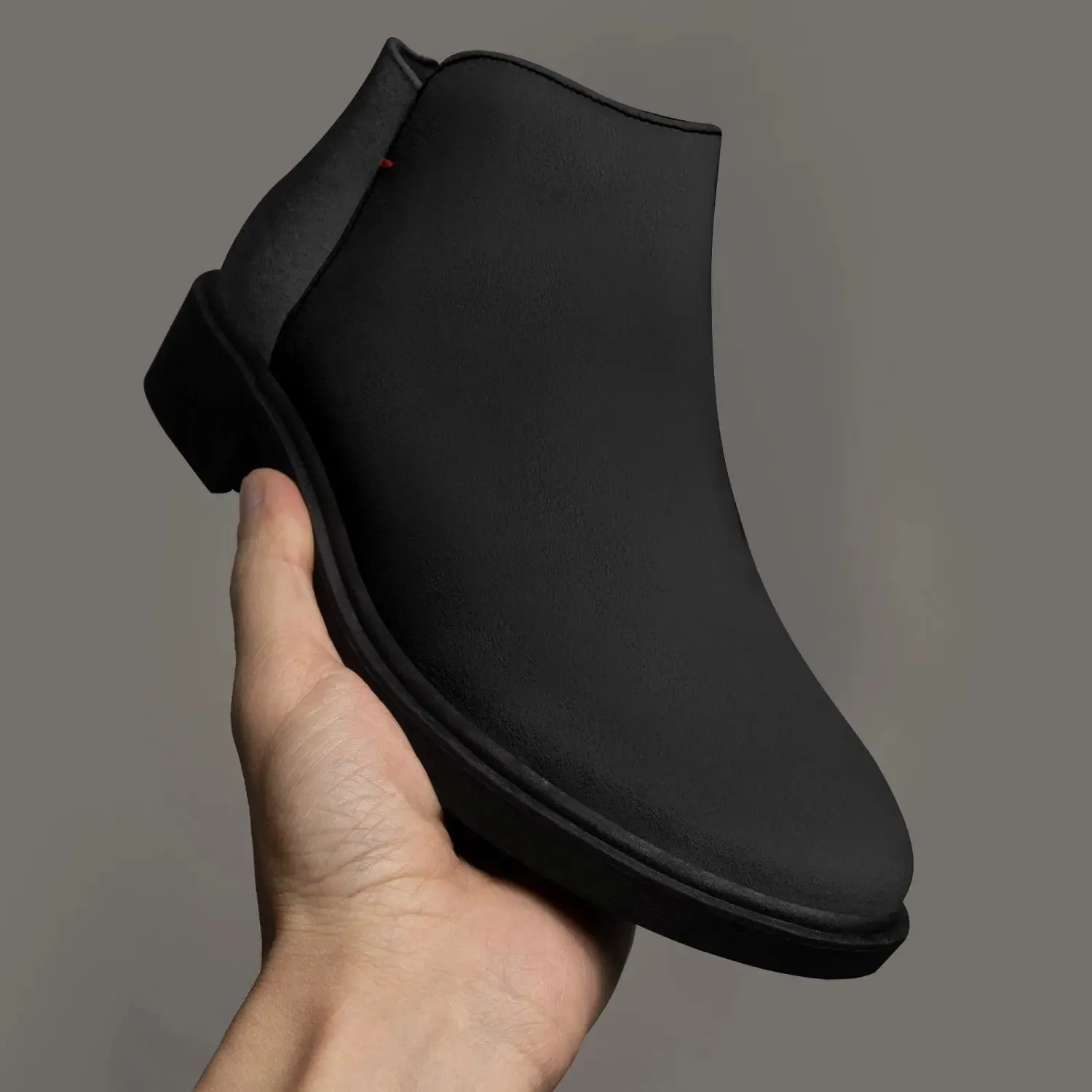 Women Classic Black Zipper Boots