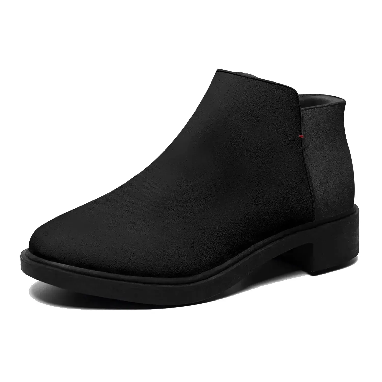 Women Classic Black Zipper Boots