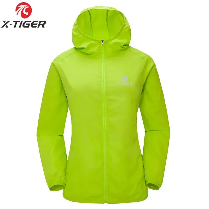 X-TIGER 4 Colors MTB Cycling Jersey MultiFunction Jacket Waterproof Windproof TPU Raincoat Bicycle Sun protection clothing