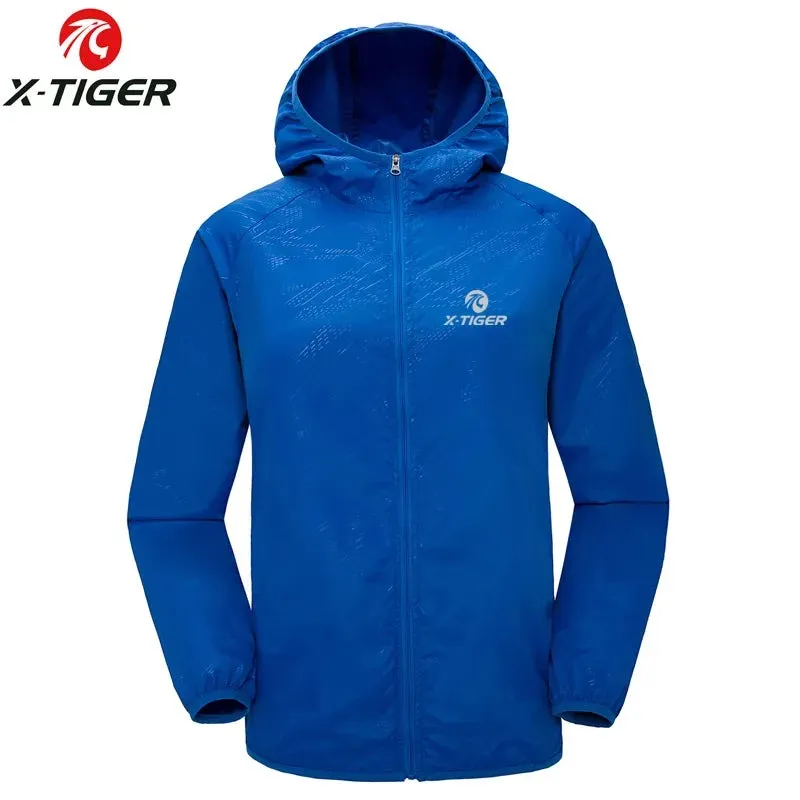 X-TIGER 4 Colors MTB Cycling Jersey MultiFunction Jacket Waterproof Windproof TPU Raincoat Bicycle Sun protection clothing